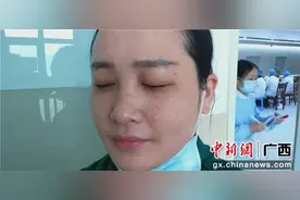 广西驰援湖北医疗队队员郑春秋：用温柔细致关怀每一位患者图片