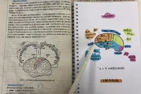 医学界的灵魂画手！安徽一医生“手绘”笔记助力线上教学图片