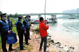 南宁开展禁渔期联合执法行动，已查获网具30余张劝离90余人图片
