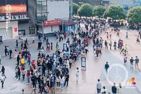逛街的人多了！北城天街复工率达96.4%图片