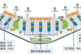 29日起三家航空公司入驻大兴机场，值机柜台分布有调整图片