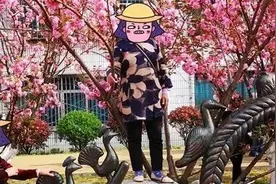 贵州这个地方5公里“樱花带”绽放，人们纷纷合影，但不和谐的一幕出现了图片
