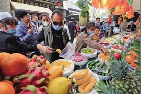 袁家村里的人气又旺了图片