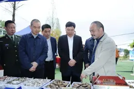 疫去春来，鲜甜依旧，县委书记杨胜杰为三门乡村游“吆喝”揽客图片