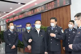 李雄伟在金东公安分局调研时强调：全力推动新时代金东公安工作再上新台阶图片