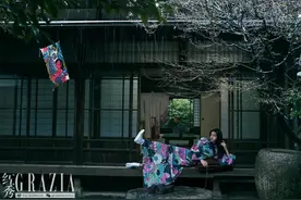 木村光希演绎日式庭院大片 美少女清新灵动图片