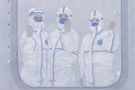 武汉抗疫一线医护人员胜利返乡 歌手覃妮巫锡卉献唱《因为有了你》图片