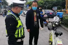 南宁街头上这种共享电单车千万别骑！已经有人被依法处罚图片