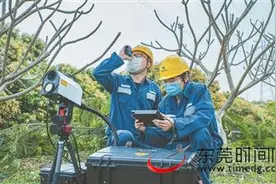 清除树障保供电，东莞供电局开发出第四代激光清障仪图片