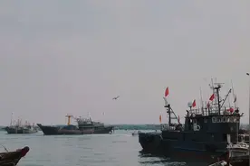 春收季渔民忙 烟台东口码头的爬虾上岸啦图片