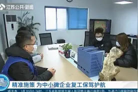 苏州：因疫情停工积压近60万元的订单,小企业不堪重负,政府来帮忙