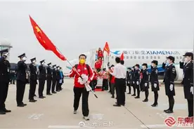 满城春色迎君归！福建最后一批援湖北医疗队凯旋图片