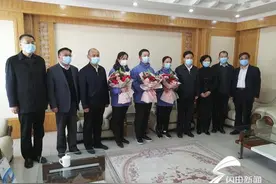 回家！德州德城3名援助湖北医疗队员凯旋图片