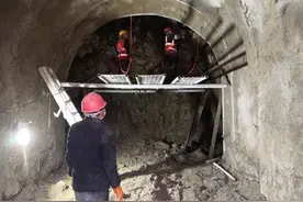广州市牛路水库引水隧洞顺利贯通图片