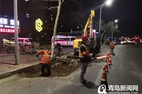 市北市政二公司：河道清淤680立方米图片