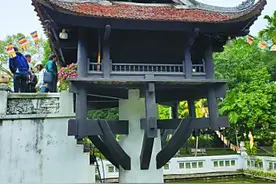 越南独柱寺命运坎坷图片