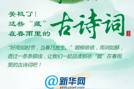 美极了！这些“藏”在春雨里的古诗词图片