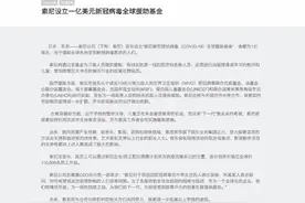 索尼设立一亿美元新冠病毒全球援助基金，中国4家工厂已陆续复工图片