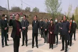 临沂市副市长张玉兰到蒙阴县调研临沂大学沂蒙乡村振兴学院项目建设工作图片