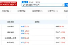 一号专车发生人事变动，程维卸任董事长，柳青卸任董事图片