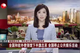 国务院公告：明天举行全国性哀悼活动，全国停止公共娱乐活动视频封面