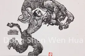 「读与赏」燕青智扑擎天柱：小鲜肉巧取蛮力汉图片