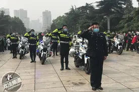 今天上午10时，长沙鸣响防空警报3分钟，悼念抗疫烈士和逝世同胞图片