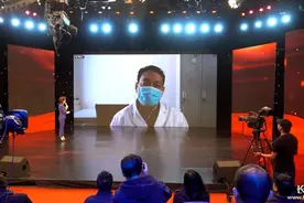 “最美抗疫先锋”先进事迹在“最美河北人发布厅”录制图片