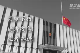 中国驻外使领馆下半旗志哀视频封面