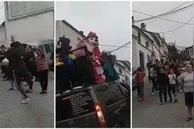 西班牙拐点将至？居民集体上街狂欢，卫生部改口劝戴口罩图片