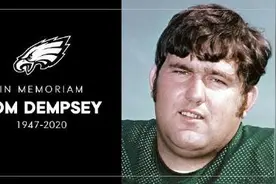 NFL传奇感染新冠肺炎去世 天生残疾造就联盟经典图片