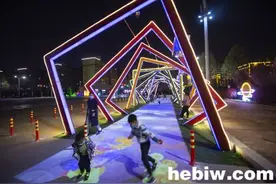 夜游最美樱花大道图片
