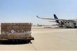 空中客车A350-1000测试机参与抗击疫情物资运输任务图片