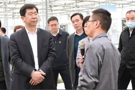 张克调研农产品深加工园和现代农业示范园建设情况图片