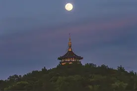 今年最大的超级月亮现身 杭州昨晚的月色真的很美图片