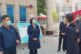 战"疫"图景｜陕西西安未央区：学校复课时，来了检察官_正义网图片