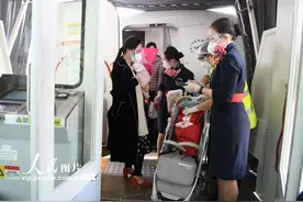 海南迎来武汉复航“第一飞”图片