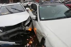 无证驾驶撞了“奔驰”车，还找来了小舅子“顶包”，结果凉凉了图片