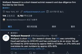 前有浑水后有狼群，说说这些“大空头”的套路图片