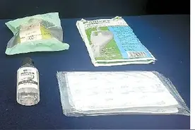 社区干部送上“健康包”武汉回来的阿姨感叹：刚踏进家门温暖就到图片