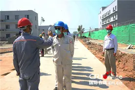 中巴经济走廊默蒂亚里——拉合尔直流输电项目采取严格防疫措施 保障巴基斯坦南电北输工程施工安全图片