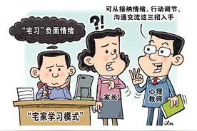 你关注孩子居家学习的心理状况了吗？图片