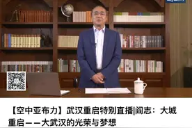阎志在全国企业家论坛直播中为武汉“云导游”图片