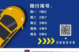 4月13日起兰州恢复机动车尾号限行图片