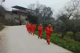 内江唯一！大山深处，有这样一群热血男儿图片