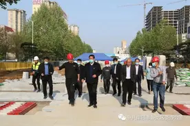 卧龙区委书记高贤信到卧龙岗武侯祠文化园指导园区建设工作图片