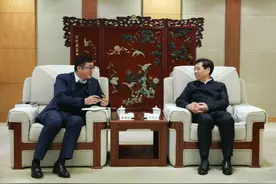 吴信宝会见深兰科技（上海）有限公司领导一行图片