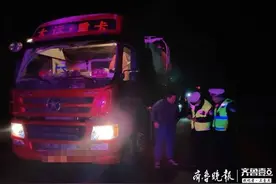 顶格处罚！冒雨出击，博山交警连查6辆“百吨王”图片