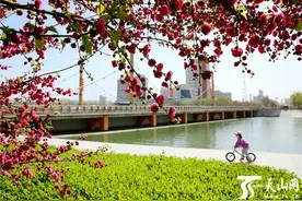 「高清组图」库尔勒：花红柳绿春意浓 最美人间四月天图片