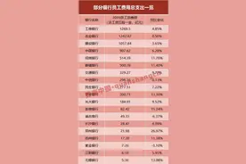 银行又涨薪了！平安去年人均工资48万夺冠，招行第二图片
